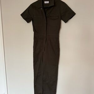 Rivet Utility short sleeve jumpsuit